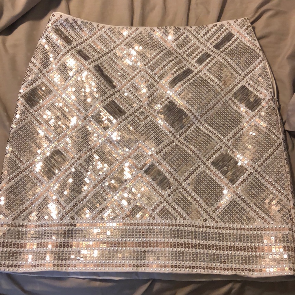 Sequin skirt